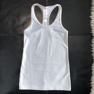 Ivivva KeepURcool racer tank in white